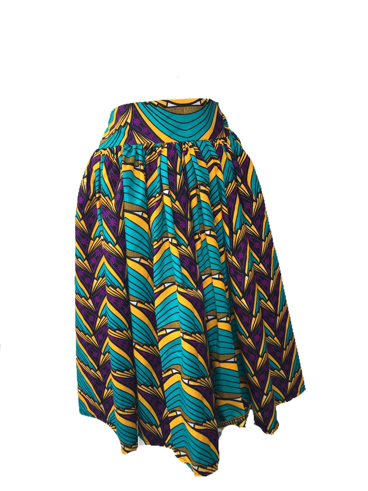 African print skirt best fabric