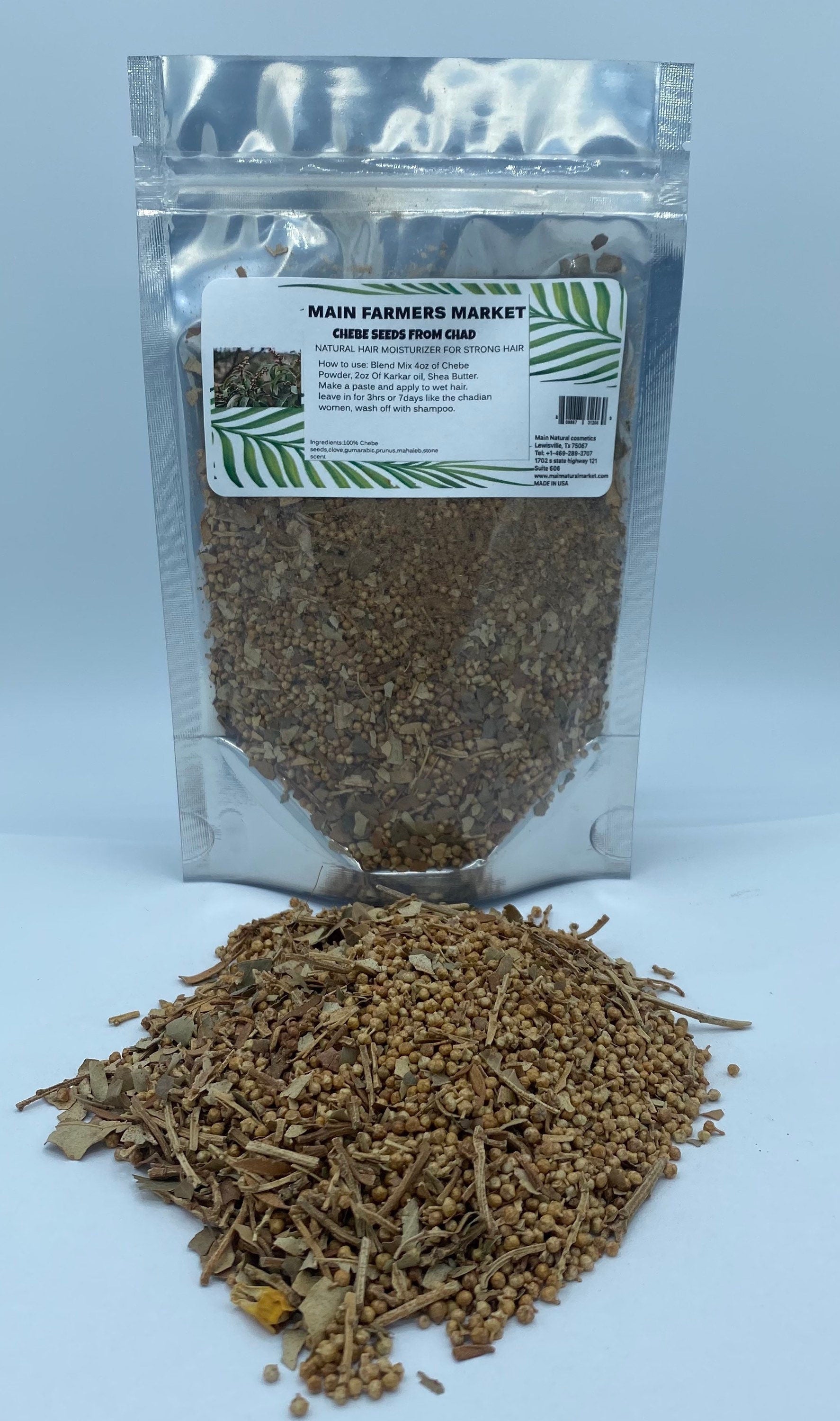 Authentic Unblended Chebe Seeds