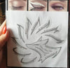 24 Pcs Eyeliner Stencils Eye Makeup Template Stickers